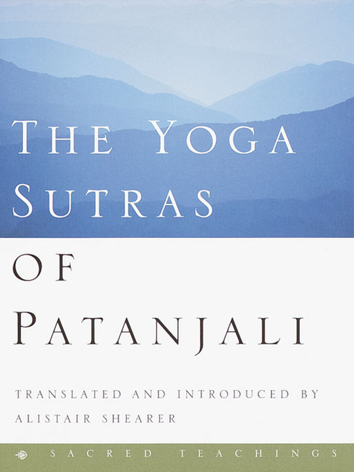 Title details for The Yoga Sutras of Patanjali by Alistair Shearer - Wait list